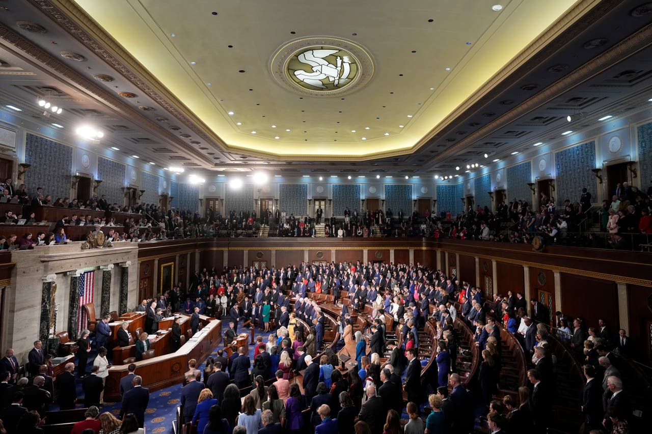 Republican Mike Johnson reelected House speaker after dramatic